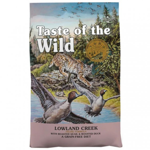 TASTE OF THE WILD Gato Adulto Lowland Creek Codorniz 2 Kg