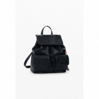 DESIGUAL Mochila Pequeña con Dos Bolsillos 26SAKP30-2000