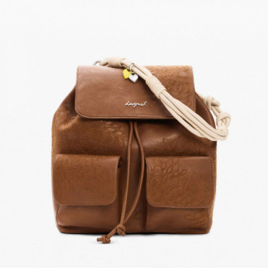 DESIGUAL Mochila Peque&ntilde;a con Solapa 26SAKP39-6011