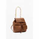 DESIGUAL Mochila Pequeña con Solapa 26SAKP39-6011