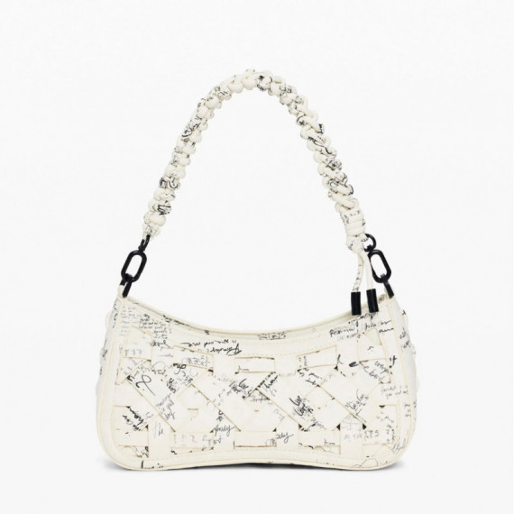 DESIGUAL Bolso Pequeño con Tejido Efecto Piel 26SAXP58-1008