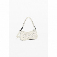 DESIGUAL Bolso Pequeño con Tejido Efecto Piel 26SAXP58-1008