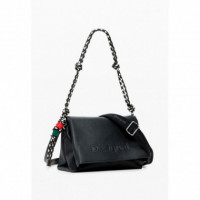 DESIGUAL Bolso Mediano de Efecto Piel 26SAXP61-2000