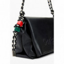 DESIGUAL Bolso Mediano de Efecto Piel 26SAXP61-2000