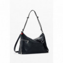 DESIGUAL Bolso Grande de Efecto Piel 26SAXP66-2000