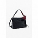 DESIGUAL Bolso Mediano de Efecto Piel 26SAXP93-2000