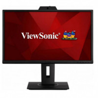 Monitor VIEWSONIC VG2440V 24" Full Hd, 5MS, Ergonómico, con Webcam y Audio Integrados, Hdmi/vga/displayport