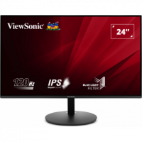 Monitor VIEWSONIC VA24E1-H Led 24" IPS Full HD (1920X1080) 75HZ con Hdmi, VGA y Vesa