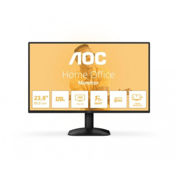 Monitor AOC 24B31H de 23.8 Pulgadas Full HD IPS 120 Hz 1 Ms (hdmi, Vga, Vesa)
