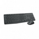 Kit Teclado y Ratón Inalámbrico LOGITECH MK235 Negro (920-007919)