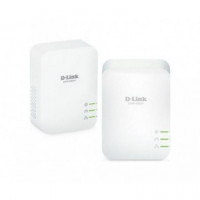 Adaptador Plc D-LINK DHP-601AV Powerline AV2 1000 Gigabit (kit de 2)