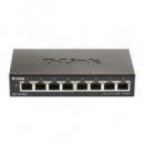 Switch Gestionable D-LINK DGS-1100-08V2 8 Puertos Gigabit Ethernet