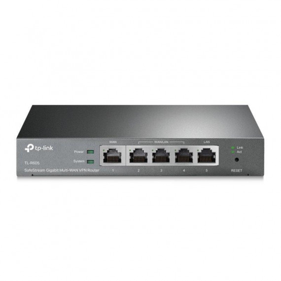 Router TP-LINK Omada Vpn Gigabit TL-R605 (ER605) con 5 Puertos