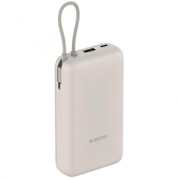 Batería Externa XIAOMI Power Bank 20000 Mah Beige 33W Carga Rápida (BHR8851GL)