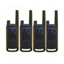 Walkie Talkie MOTOROLA T82 Extreme Quad Pack (4 Unidades)