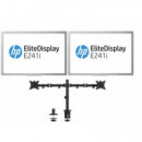 Pack 2 Monitores HP E241I Reacondicionados 24" Full HD (sin Peana) + Soporte de Brazo Ewent EW1512