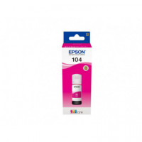 Tinta EPSON Ecotank Botella Magenta 104 (C13T00P340) - 65ML
