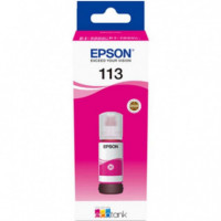 Tinta EPSON Ecotank 113 Botella Magenta 70ML (C13T06B340) para ET-5880, ET-16600