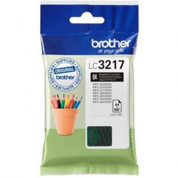 Tinta Original BROTHER Negra LC3217BK para MFC-J5330DW/J5730DW/J6530DW/J6930DW (550 Páginas)