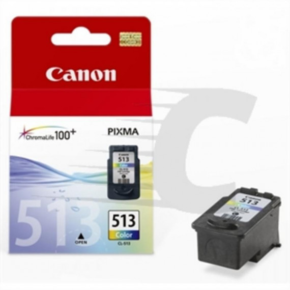 Cartucho de Tinta Color CANON CL-513 para Pixma MP240, MP260, MP480 (alta Capacidad)