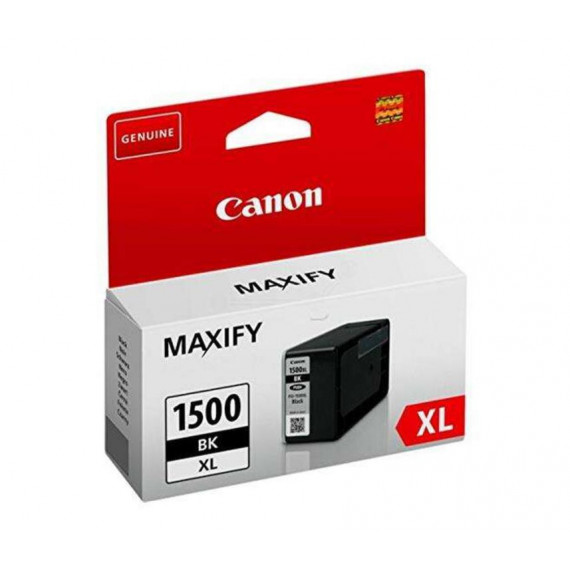 Tinta CANON Negra Alta Capacidad Maxify MB2050 / MB2350 (1.200 Páginas) (PGI-1500BKXL)