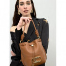 Pouch Bag With Knotted Strap And Bottom  LOLA CASADEMUNT