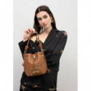 Pouch Bag With Knotted Strap And Bottom  LOLA CASADEMUNT