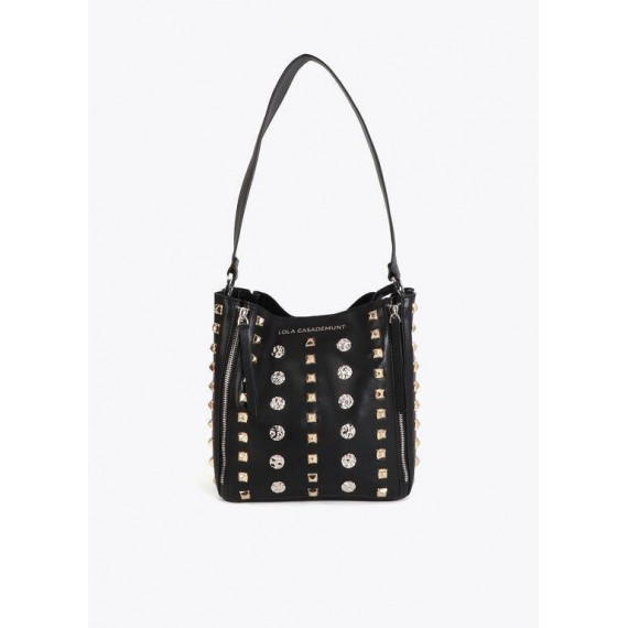 Shoulder Bag With Gold And Silver-toned  LOLA CASADEMUNT