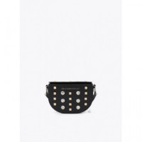 Banana Bag With Gold And Silver-toned St  LOLA CASADEMUNT