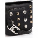 Banana Bag With Gold And Silver-toned St  LOLA CASADEMUNT
