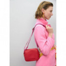 Crossbody Bag With Contrast Nylon Strap  LOLA CASADEMUNT