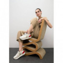 DEPORTIVA CON PLATAFORMA TRICOLOR EN TEJ