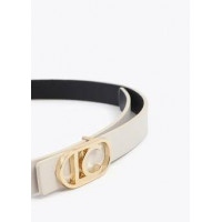 Reversible Belt With Oval Logo Buckle Ec  LOLA CASADEMUNT
