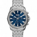 Reloj Stinger Plateado  DIESEL