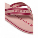 Th Webbing Summer Sandal Foggy Pink  TOMMY HILFIGER