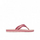 Th Webbing Summer Sandal Foggy Pink  TOMMY HILFIGER