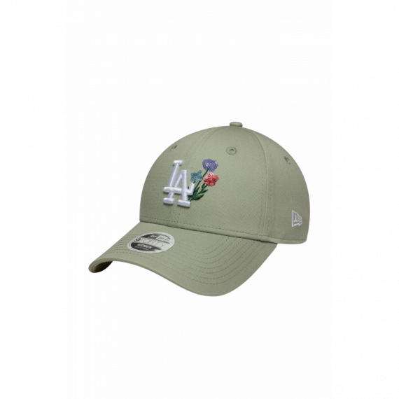 Gorros y Gorras Gorra NEW ERA Mujer los Angeles Dodgers Floral Icon 9FORTY Verde