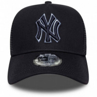 Gorros y Gorras Gorra NEW ERA New York Yankees Outline Ef Trucker Azul