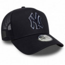 Gorros y Gorras Gorra NEW ERA New York Yankees Outline Ef Trucker Azul