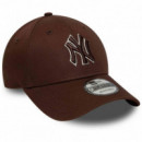 Gorros y Gorras Gorra NEW ERA New York Yankees Team Outline 9FORTY Marrón