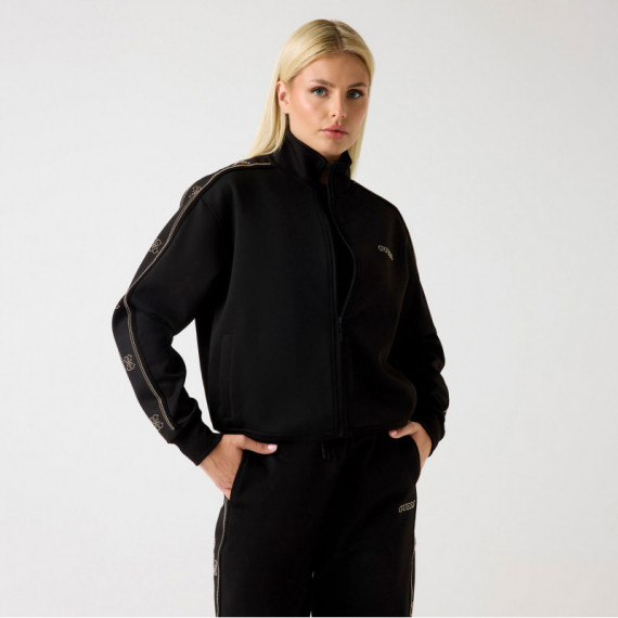 GUESS ATHLEISURE Chaqueta Negra V5BQ15 KCX22-JBLK