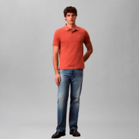 Polo Clásico de Piqué de Algodón  CALVIN KLEIN