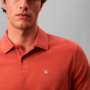 Polo Clásico de Piqué de Algodón  CALVIN KLEIN