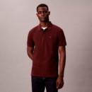 Polo Clásico de Piqué de Algodón  CALVIN KLEIN