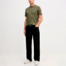 Camiseta Clásica Con Monograma