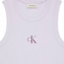 Camiseta Monogram Rib  CALVIN KLEIN