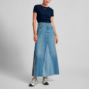 Camiseta Acanalada Slim de Cuello Redondo  TOMMY HILFIGER