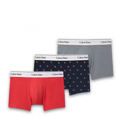 Pack de 3 B&oacute;xers Ajustados de Tiro bajo - Icon Cotton Stretch  CALVIN KLEIN