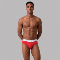 Pack de 3 Slips de Cadera - Icon Cotton Stretch  CALVIN KLEIN