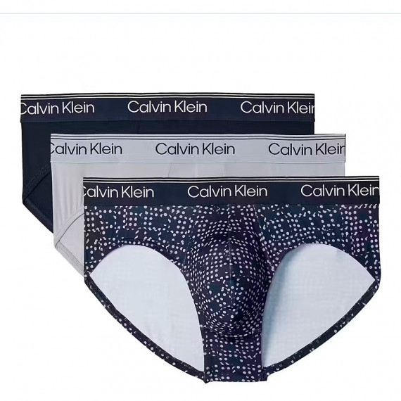Pack de 3 Slips de Cadera - Microfibre Stretch  CALVIN KLEIN
